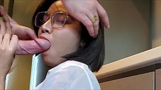 Asian young tiny school girl first sex and creampie after classes