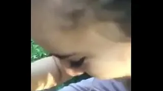 Spit the milk in the park