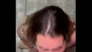 How nice to receive all the milk on my face