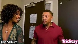 Trickery - Ebony babe Misty Stone gets fucked by a BBC