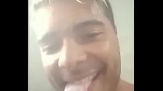 In the bath giving milk to those who like it
