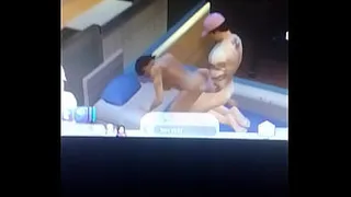 The sims 4 eating my little house
