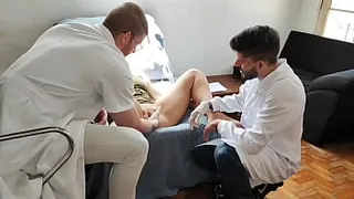 I went to the gynecologist and the naughty doctors ate me and I even squirted