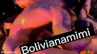 Look what an orgy in the limo... with Charlotte Vih... Wanna watch the full 1hour video? Go to bolivianamimi.tv