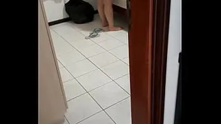 Hot wife after shower.