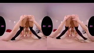 Steamy Carnal Teenage VR Sex with Zazie Skymm