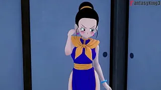 Dragon Ball Z EX 3 | Part 2 | Chichi get stuck in the kitchen step | Watch full 1hr movie on sheer or ptrn Fantasyking3