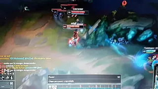 Yasuo very pissed eating trash magician's ass