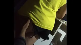 My boyfriend taking my ass I'm going to record him eating me guys. Coming soon