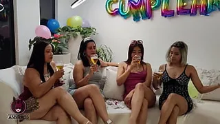 lesbian orgy