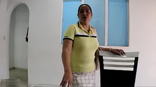 I fuck my horny employee sending her home full of cum - CREAMPIE - Spanish Porn