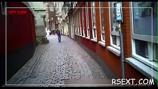 Horny dude is on a travel and gets blown by a taking hooker