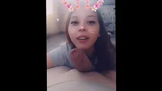 My best snaps with a mouth full of dick waiting for a cumshot