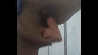 sitting on the huge cock