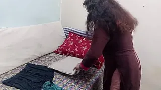 Bhabhi and step brother-in-law secretly have anal sex, Bhābī jījā dā kukaṛa laiṇa la'ī ghōṛī baṇa jāndī hai