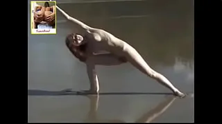 New delight doing nude Yoga part 6