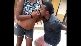 sucking real milk