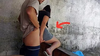 my wife went out and the hot short maid took my dick and put it inside her in the house area