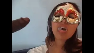 NanaBukkake - I drink milk from a huge thick black cock