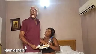 room service boy got lucky and fucked a customer