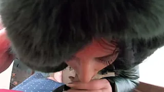 Slutty mature have an orgasm after sucking cock- down-jacket fetish ep 256-preview