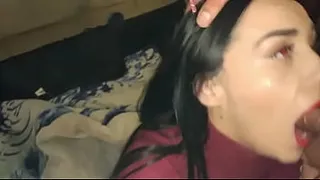 Receiving milk in my mouth