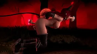 Demon Girl Gets in a Gangband Trap With Magic Dicks - 3D Porn