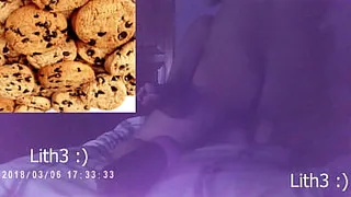 I give him his good fuck watching movies part 2