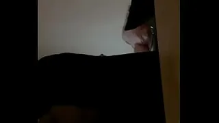 My sexy and hot black girl wearing lingerie