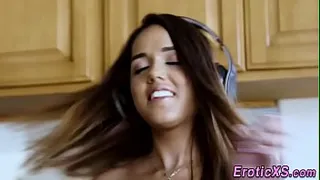 Latina hottie riding lover