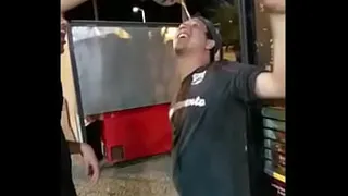 girl takes cum in the face