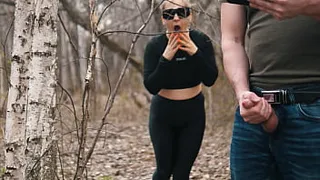 fuck! i was Caught red-handed by this PRETTY Nymphomaniac
