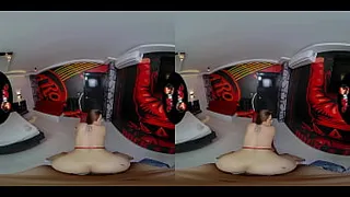 VRLatina -  Pretty Latina Sexy Lingerie Sex