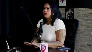 The client asked the dog to lick her, he likes men with big dicks, he hit a girl, and what he suffered at the nightclub... - Marcelly Mello (SHEER/RED)