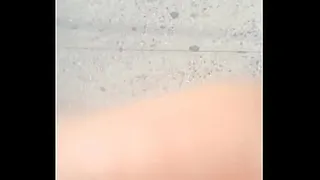 Guy follows girl with big ass