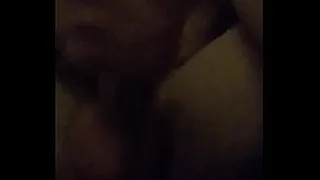 Horny guy Strokes cock