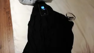 Vietnamese SEX movie - Entering the room to masturbate with her nightgown