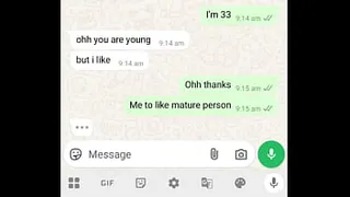 I got Milf massage that she wanted somthing with me