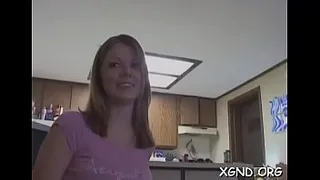 Nude doll finds man's schlong more than enough for her vag