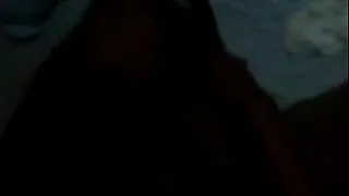 Angolan woman playing siririca in the dark leaked onto the internet and sent to her boyfriend.