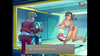 Let's Play - Space Rescue: Code Pink, Test HOLO-pictures of Lune