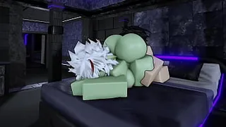Best breeding session with my fat ass goblin slut on Roblox