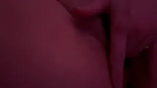 Hot white girl plays with self