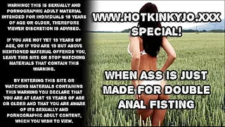 When ass is just made for double anal fisting - SPECIAL 11.01.2023