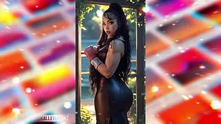 HUSTLE & INK MODELS LOVE THEIR TATTOOS ON THEIR THICK THIGHS AND BIG BUTTS
