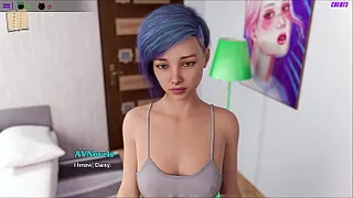 fucking a hot brunette without a condom, tremendous bitch let herself be fucked
