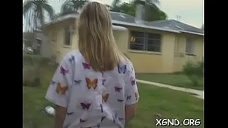 Stud with huge dick bangs the girl next door in harsh modes