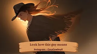 Look how this guy moans