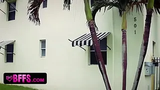 Three slut latinas gets their wet pussy fucked
