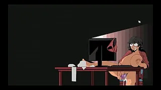 Spooky Milk Life [ Taboo hentai game PornPlay] Ep.17 massive cum overload after a rough deepthroat